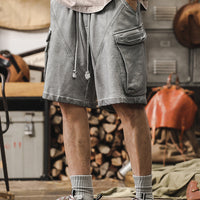 American Retro  Shorts Men's Summer