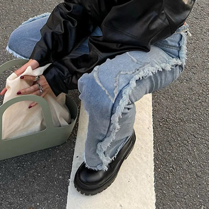 Symmetrical Pentagram Jeans