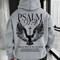 Casual Loose-fitting  Hooded Sweatshirt For Warmth