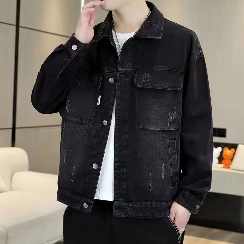 Mens Relaxed-fit Denim Jacket