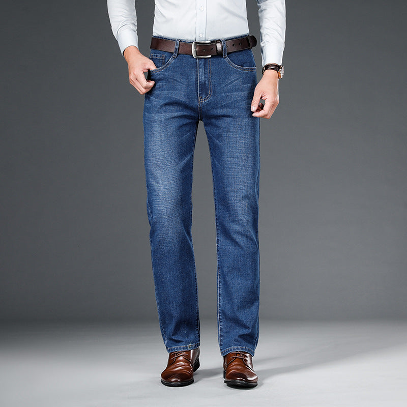 Men's Jeans Elastic Business jeans