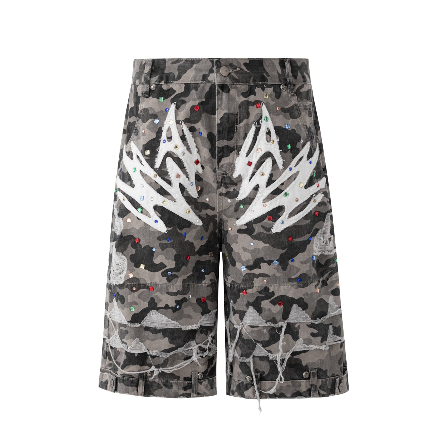 Men's Plus Size Cotton Summer New Cargo Shorts