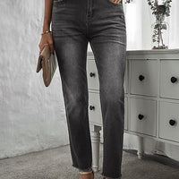 European And American Washed Jeans For Women