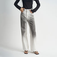 Washed Jeans Original Design High Waist Straight Slim Fit