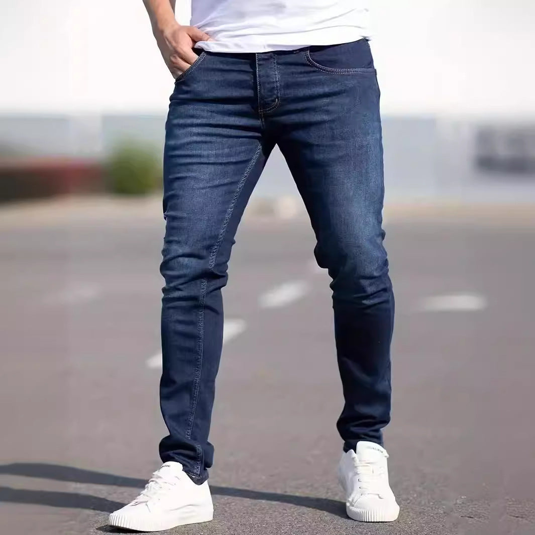 Men's Slim Fit Casual Jeans
