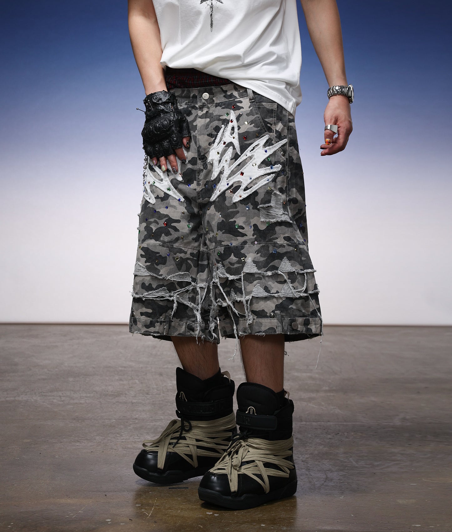 Men's Plus Size Cotton Summer New Cargo Shorts