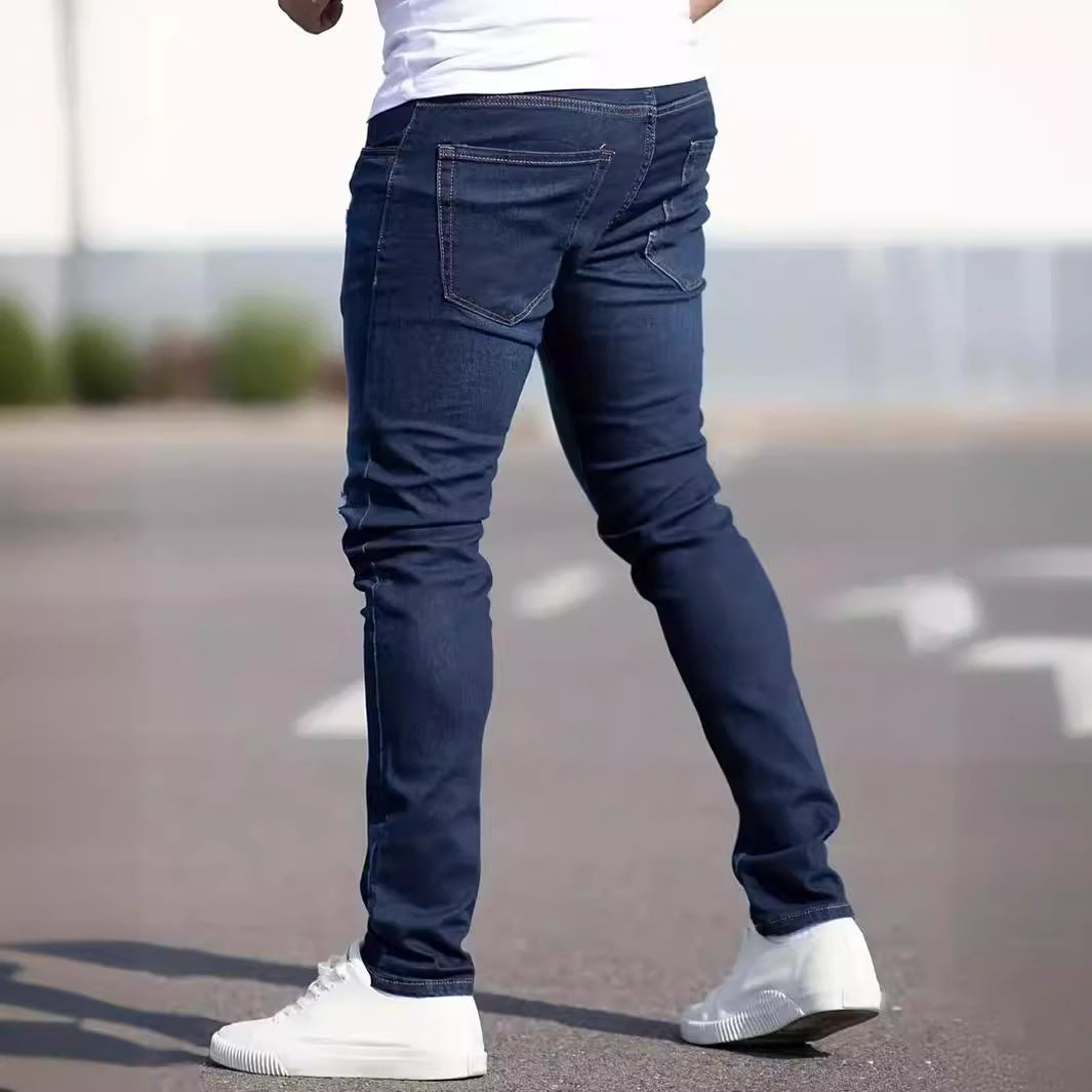 Men's Slim Fit Casual Jeans
