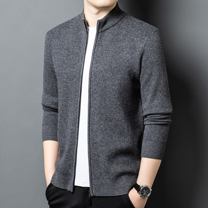 Men's Knitted Casual Jacket