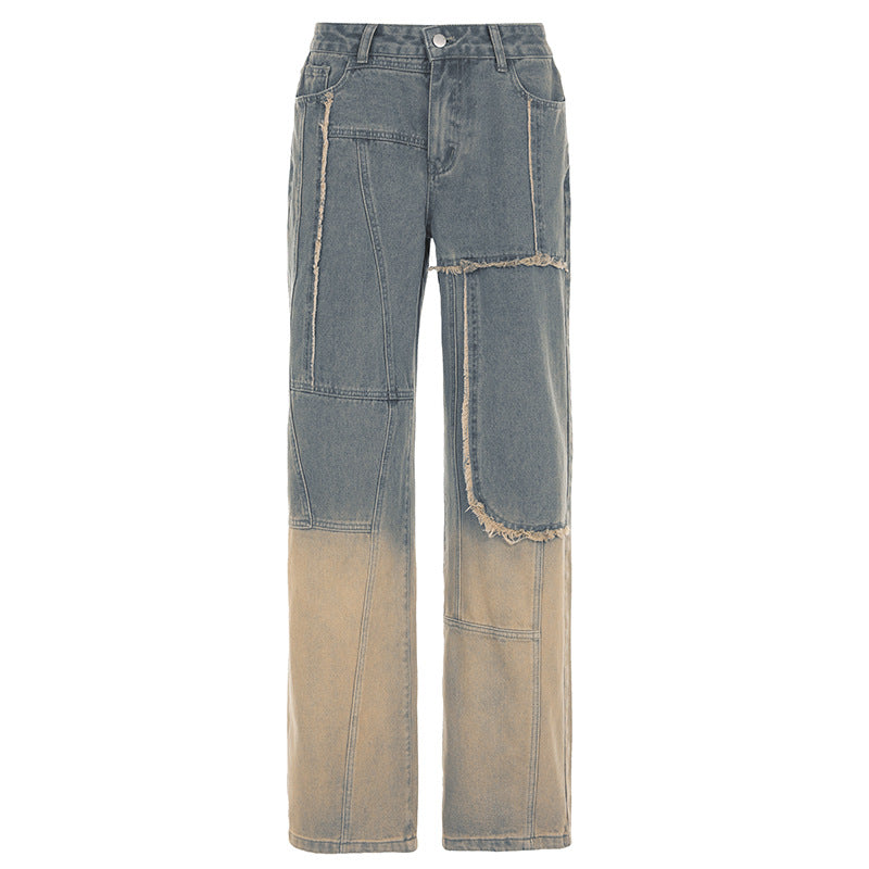 American Retro Street Fashion Jeans