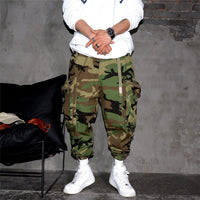 Retro High Street Camouflage Men Pants