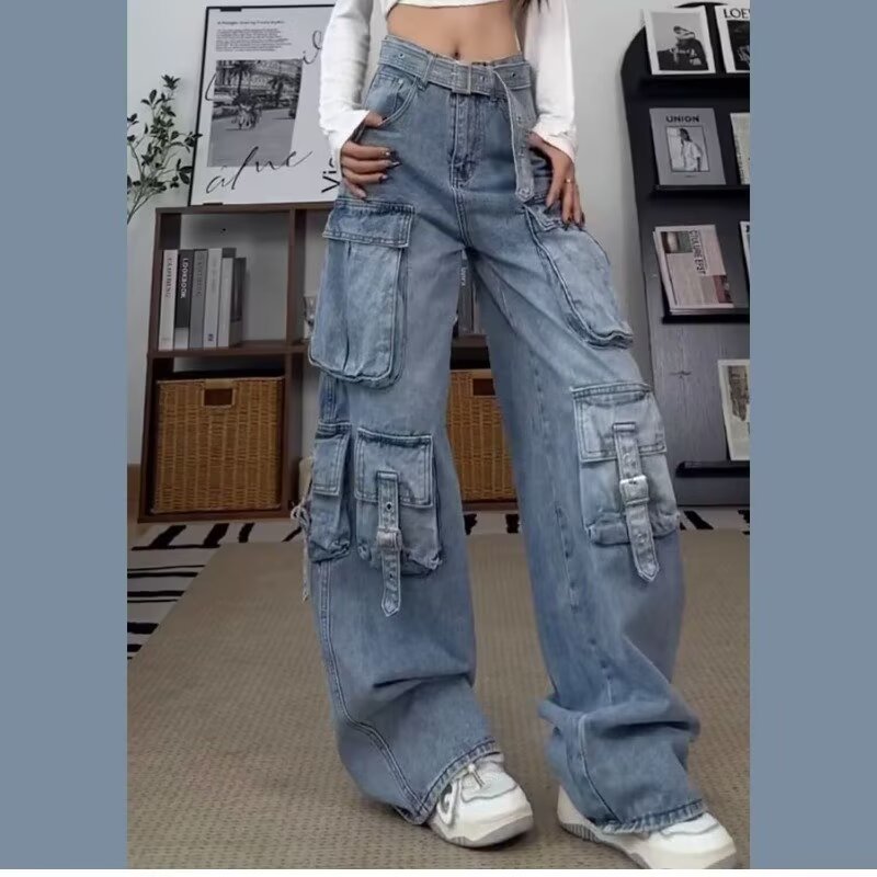 Womens Straight-leg Casual Pants