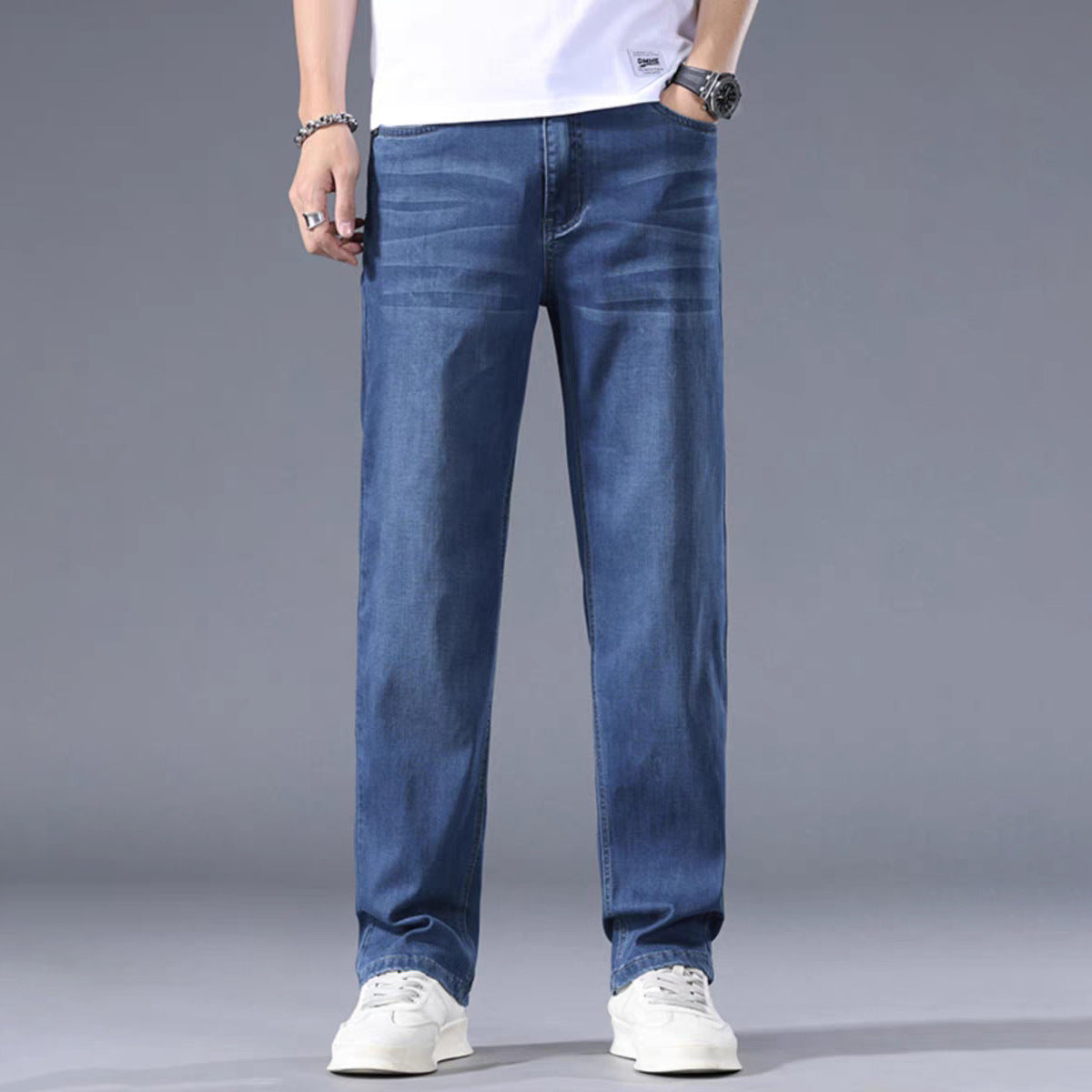 Thin Straight Men jeans