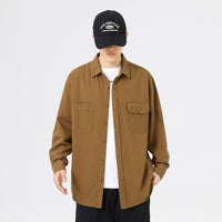Oxford Cotton  Loose Casual Men's Shirt