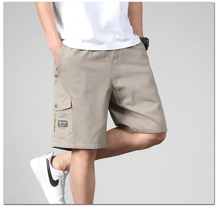 Mens Casual Stylish Loose-fit Shorts