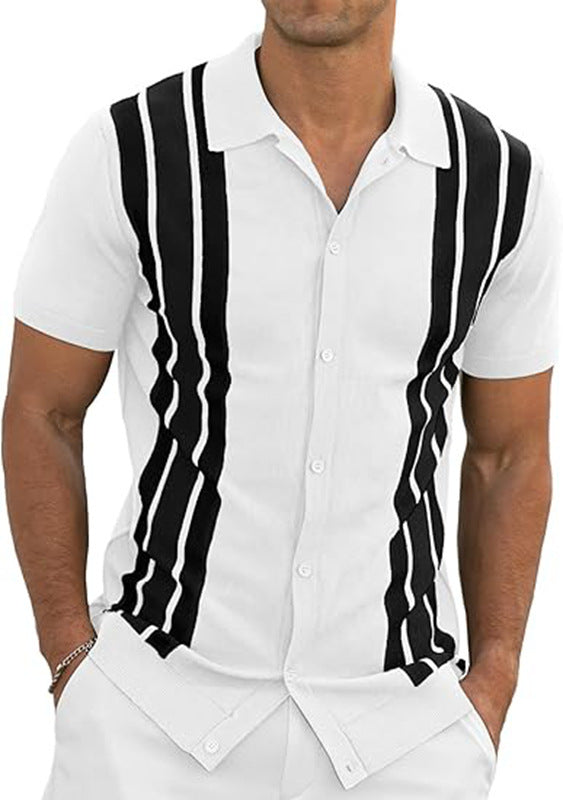 Summer New High-grade Short-sleeved Shirt For Men