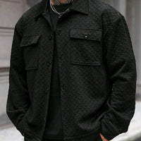 Men's Casual Jacquard Jacket