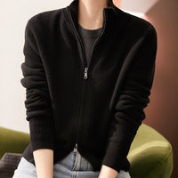 Wool Knit Cardigan
