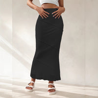 Summer High-Waisted Long Skirt