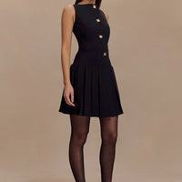 Elegant Pleated Dress