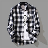 Spring And Autumn Loose Casual Long Sleeves Shirt