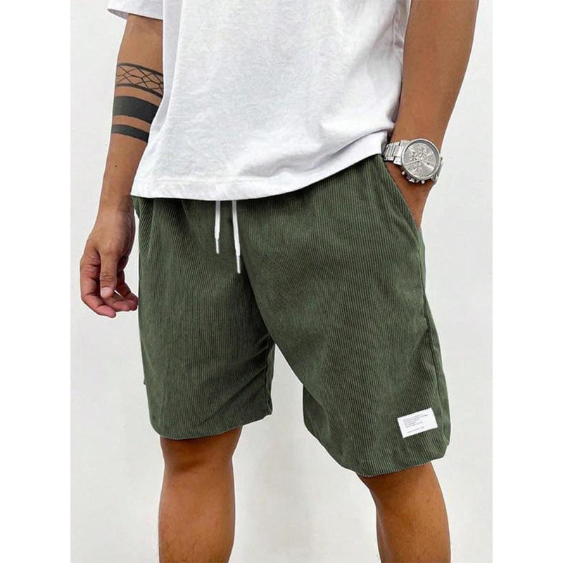 Solid Color Flip Men's Shorts