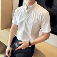 Men's Thin Linen Cotton Breathable Shirt