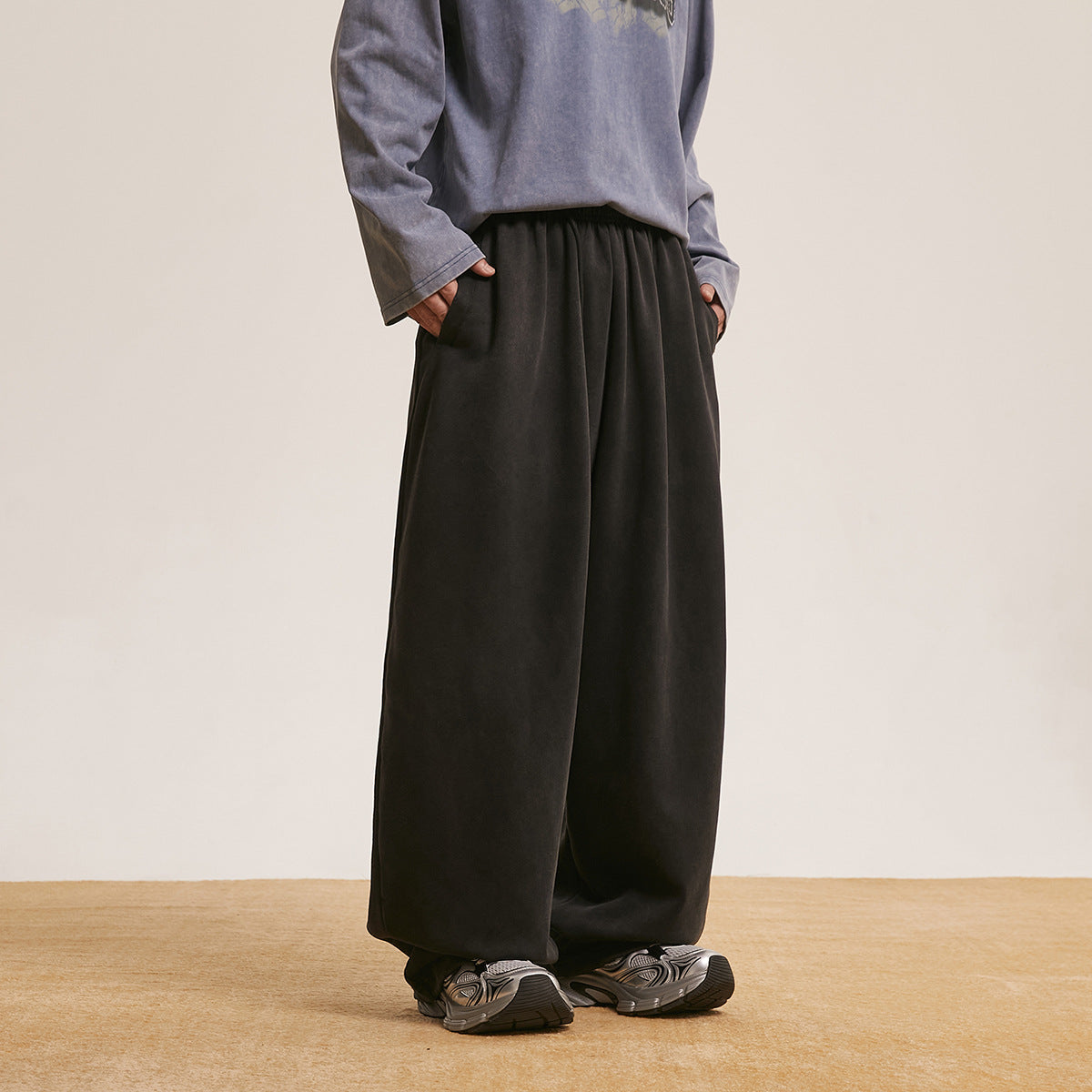 Loose Wide-leg Pants For Men