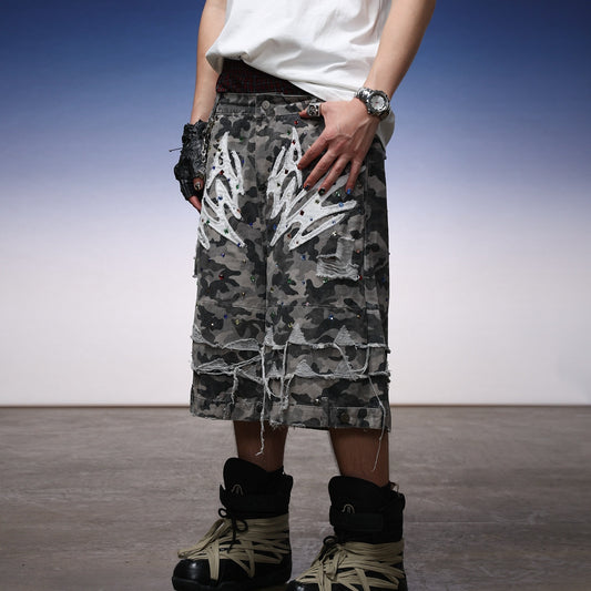 Men's Plus Size Cotton Summer New Cargo Shorts