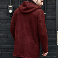 Casual Fleece Hooded Jacket For Men