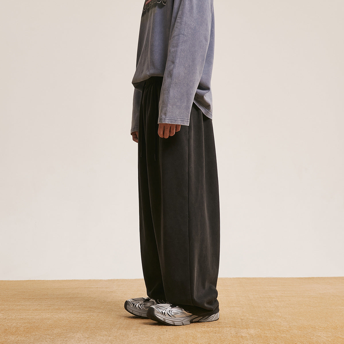 Loose Wide-leg Pants For Men