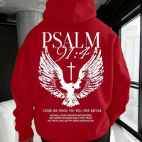 Casual Loose-fitting  Hooded Sweatshirt For Warmth