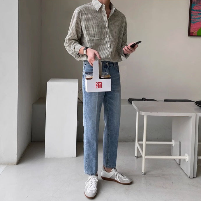Casual cropped Denim jeans