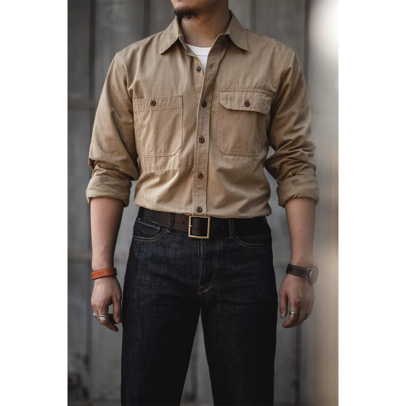 Men'sLong-sleeved Shirt