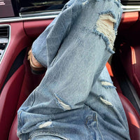 Slim Design Wide-leg Jeans