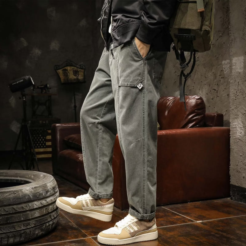 Men's Casual And Loose Retro Pants