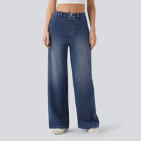 Mid-rise Casual Denim Jeans