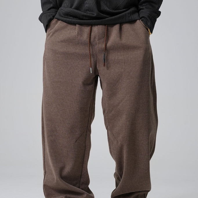 Mens Drawstring Casual Pant