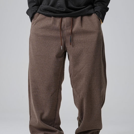 Mens Drawstring Casual Pant