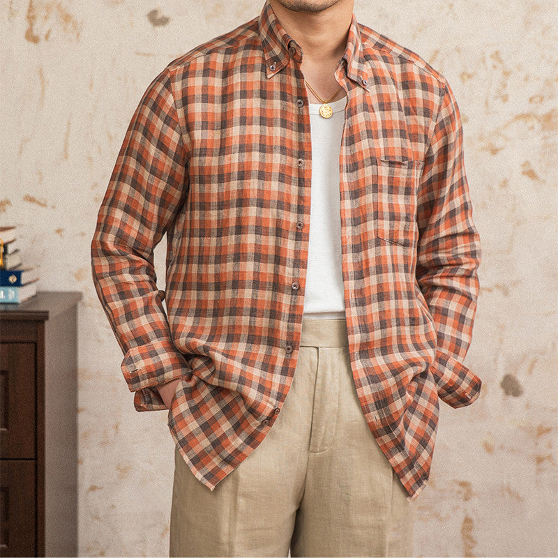 Linen Leisure Young Long Sleeve Shirt