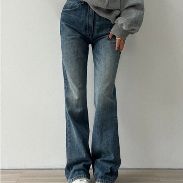 Flared Denim Jeans For Women