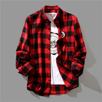 Spring And Autumn Loose Casual Long Sleeves Shirt