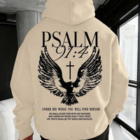Casual Loose-fitting  Hooded Sweatshirt For Warmth