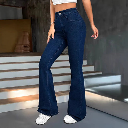 Minimalist Dark Blue Jeans