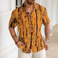 Anti-wrinkle  Men's Short Sleeve Shirt