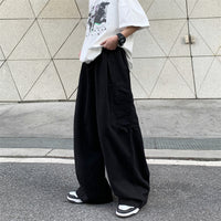 Straight-leg, Oversized Pants