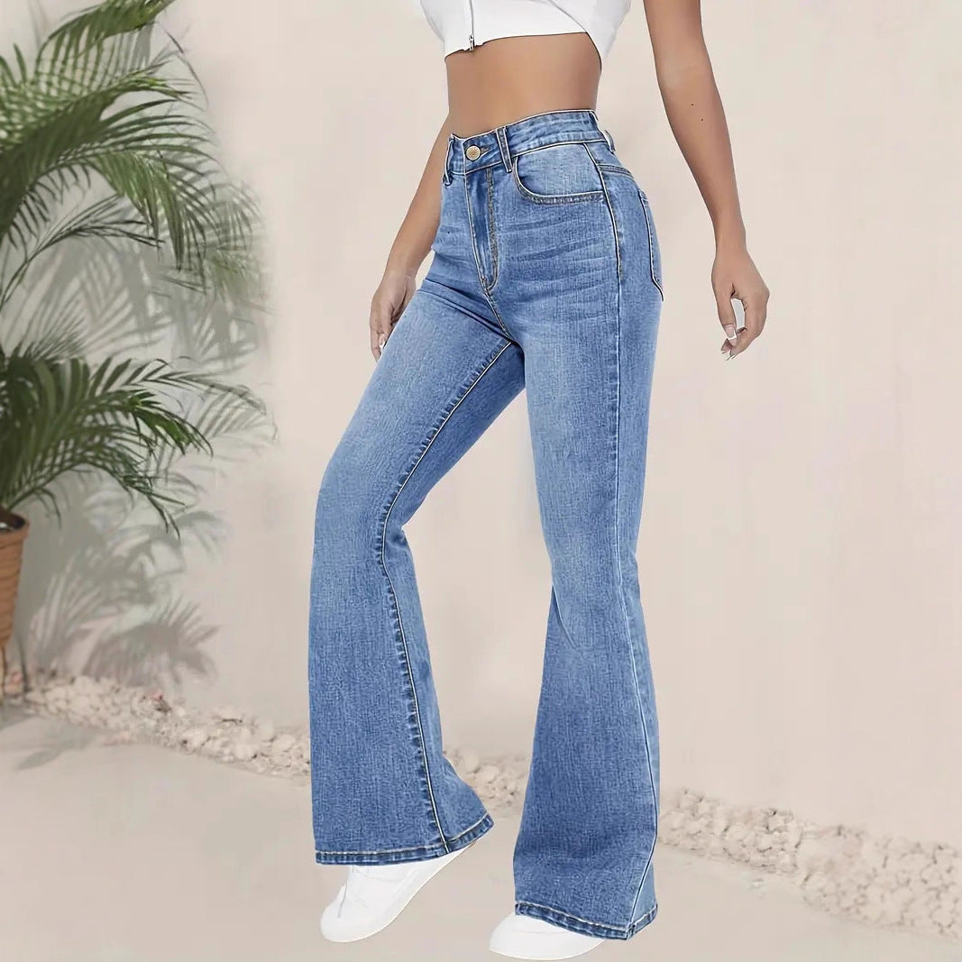 Stretchy Bootcut Jeans