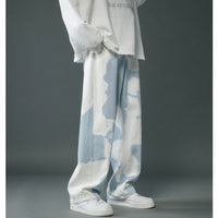 Tie Dyed Denim Pants
