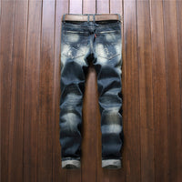 Straight Slim fit Jeans Splash-ink