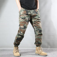 Retro Camo Ankle-Fit Pants