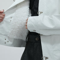 Padded Leather Jacket